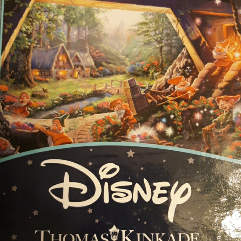 Thomas Kinkade The Seven Dwarfs 500 piece puzzle